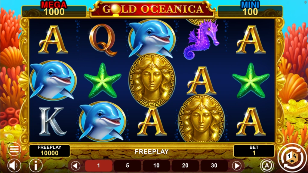 Gold Oceanica Hold And Win Base Game Gold Oceanica Hold And Win Base Game